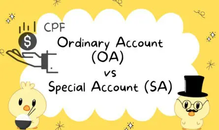Ordinary Account (OA) vs Special Account (SA)