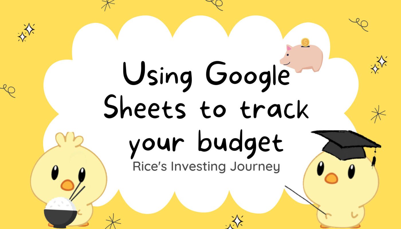 Using Google Sheets to track your budget