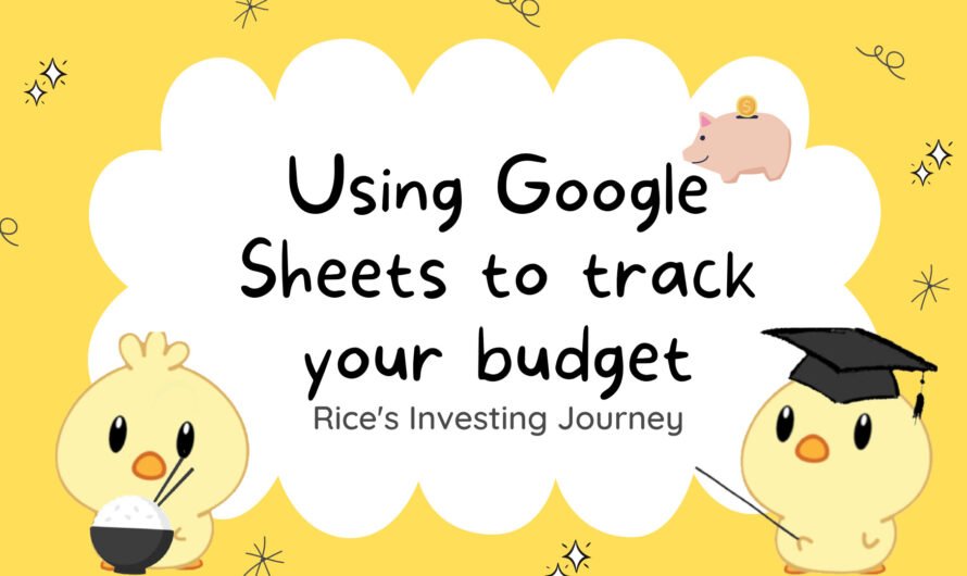 How to budget? Using Google Sheets as a budgeting tool