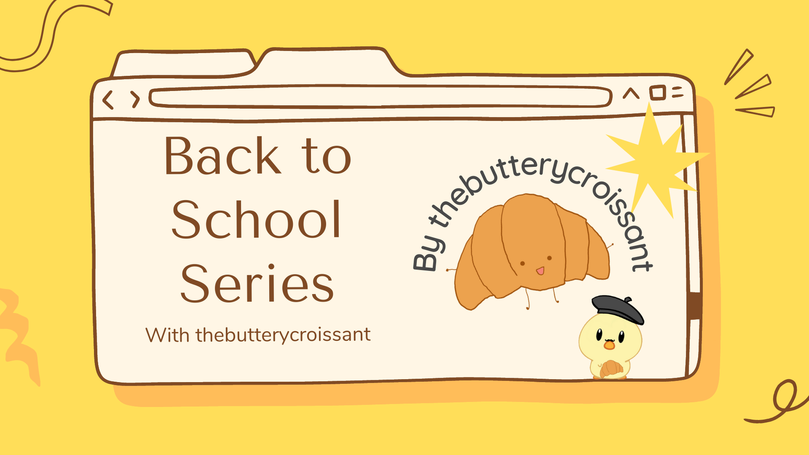 Back to School Series Banner