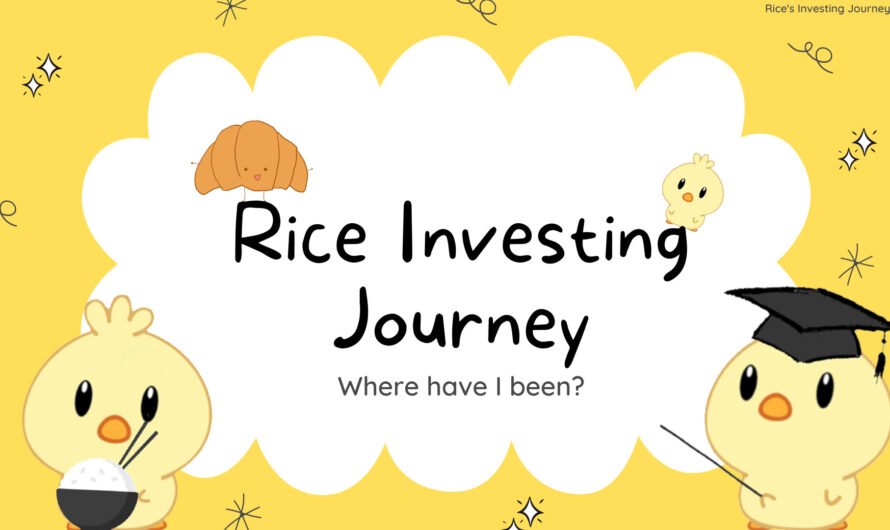 Rice Investing Journey: Update